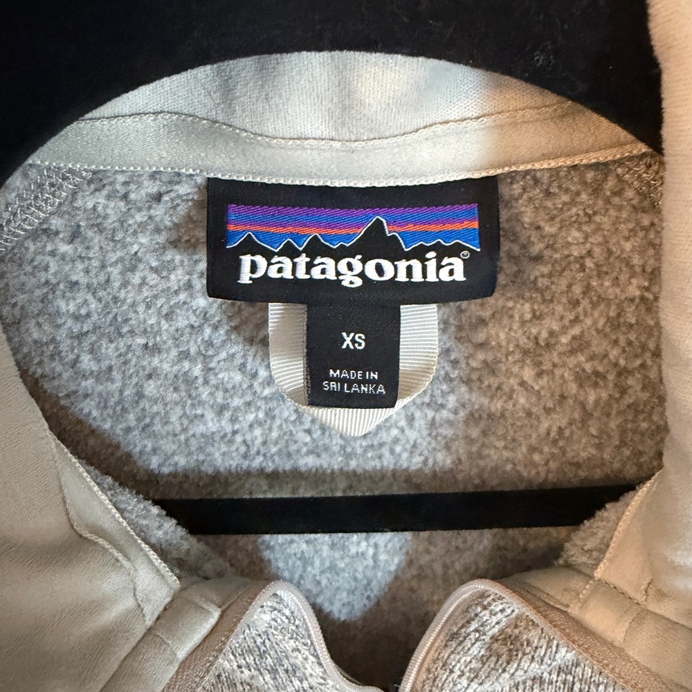 Patagonia Cream Fleece Jacket XS